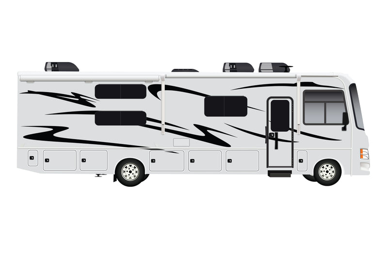 Replacement graphics decals for RVs Motorhome Class A (kit RG15008)