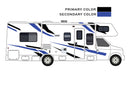 Replacement graphics decals for RVs Motorhome Class C (kit RG15000)