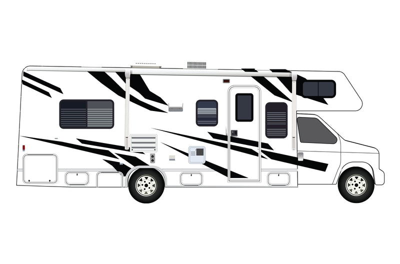 Replacement graphics decals for RVs Motorhome Class C (kit RG15000)