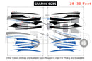 Replacement graphics decals for RVs Motorhome Class C (kit RG15003)