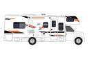 Replacement graphics decals for RVs Motorhome Class C (kit RG15005)