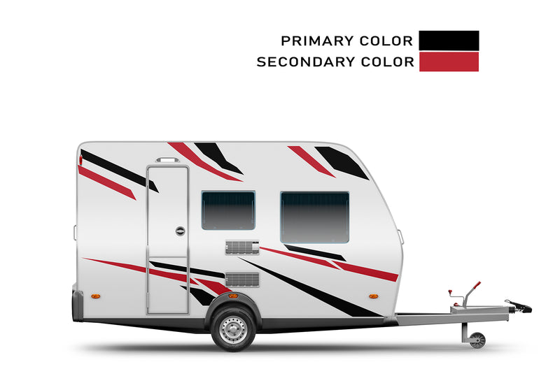 Replacement graphics decals for RVs Small Travel Trailers (kit RG15000)