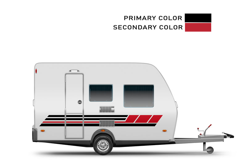 Replacement graphics decals for RVs Small Travel Trailers (kit RG15012)