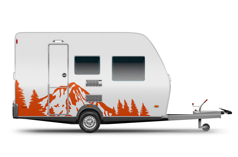 Replacement Rv Graphics Decals Replacement graphics decals for RV Small Travel Trailers (kit RG15019)