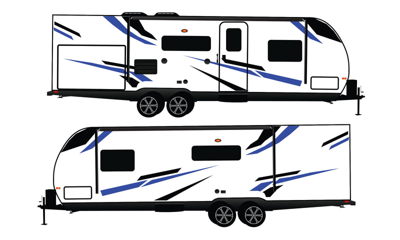 Replacement graphics decals for RVs Toy Haulers (kit RG15000)