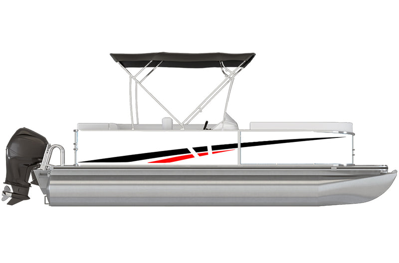 Replacement graphics decals for pontoon boat (Kit RG25001)