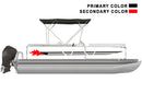 Replacement graphics decals for pontoon boat (Kit RG25006)