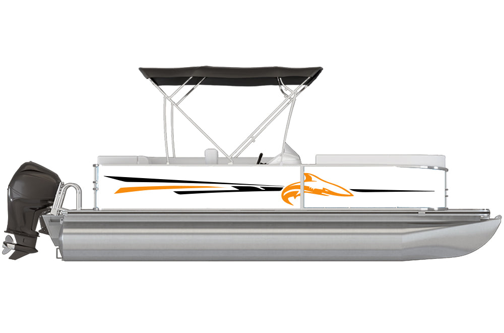 Sun Tracker Pontoon Boat Decal Kit – Large Set Of 3M Stickers For Fishing, House, Or Sports Boats
