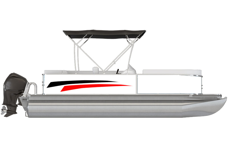 Replacement graphics decals for pontoon boat (Kit RG25009)