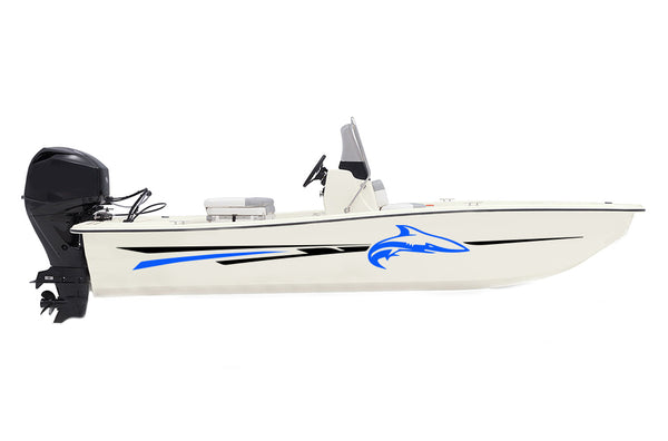 Replacement graphics decals for skiff boat (Kit RG25008)