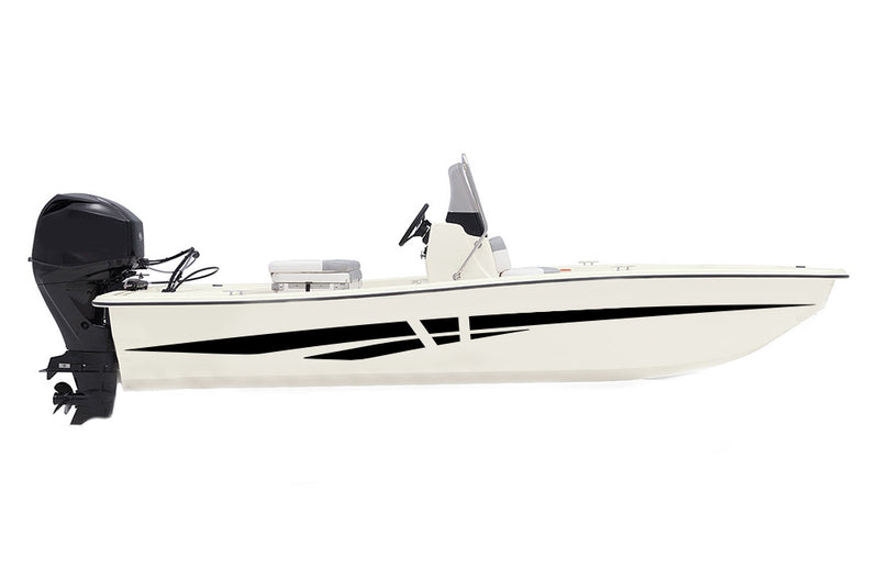 Replacement graphics decals for skiff boat (Kit RG25001)