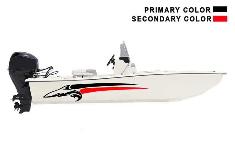 Replacement graphics decals for skiff boat (Kit RG25000)