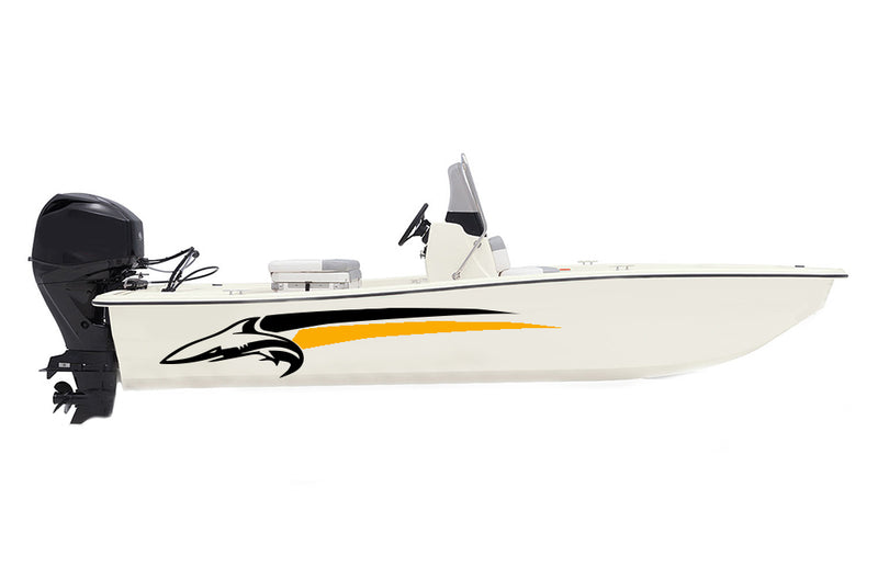 Replacement graphics decals for skiff boat (Kit RG25000)