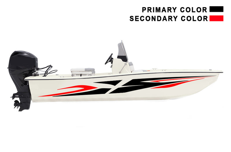 Replacement graphics decals for skiff boat (Kit RG25003)