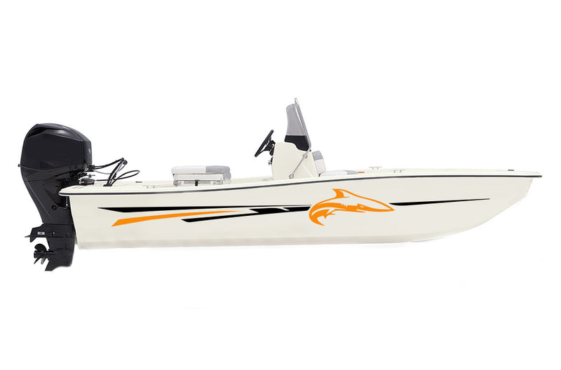 Replacement graphics decals for skiff boat (Kit RG25008)