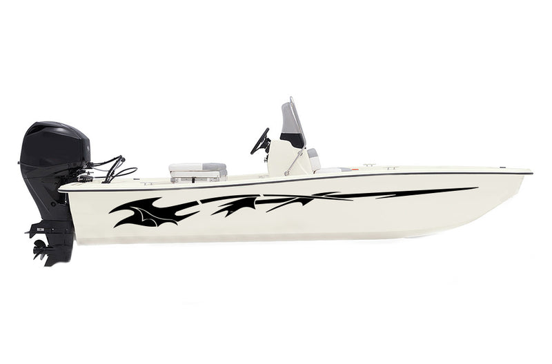 Replacement graphics decals for skiff boat (Kit RG25010)