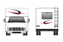 Replacement front & back decals for RV Motorhome Class C (Kit RG15001)