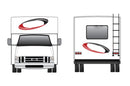 Replacement front & back decals for RV Motorhome Class C (Kit RG15007)