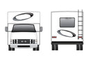 Replacement front & back decals for RV Motorhome Class C (Kit RG15007)
