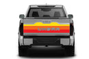 Retro style print tailgate graphics decals for Toyota Tundra