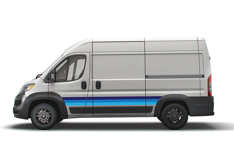 Retro themes Decals for Ram ProMaster, Van Graphics & Stickers