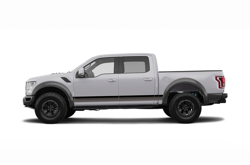 Retro themes center graphics decals for Ford F150 Raptor 2017-2020