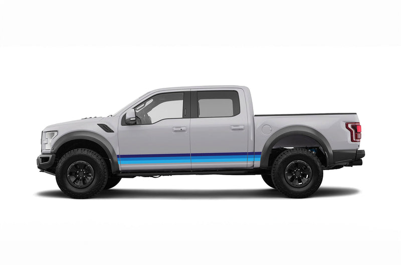 Retro themes center graphics decals for Ford F150 Raptor 2017-2020