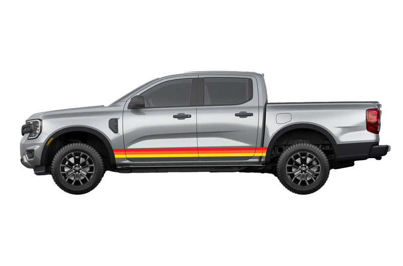Jbot Decals Ranger Retro themes side graphics decals for Ford Ranger