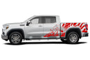 Bull splash graphics decals for GMC Sierra