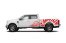 Rhino splash side graphics decals for Ford F250 2017-2022