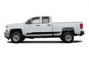 Rocker panel mountains decals for Chevrolet Silverado 2500HD 2015-2019