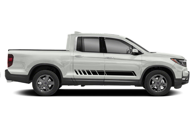 Rocker panel stripes graphics decals for Honda Ridgeline