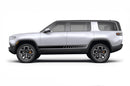 Rocker panel stripes decals graphics compatible with Rivian R1S