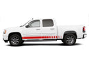 Rocker panel stripes graphics decals for GMC Sierra 2007-2013