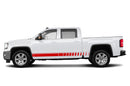 Rocker panel side stripes graphics decals for GMC Sierra 2014-2018