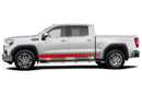 Rocker panel stripes graphics decals for GMC Sierra