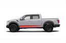Rocker panel stripes graphics decals for Ford F150 Raptor 2017-2020