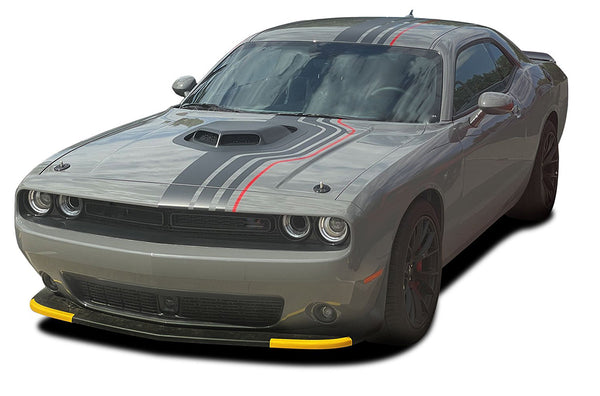 Shaker stripes decals for Dodge Challenger 2015-2023