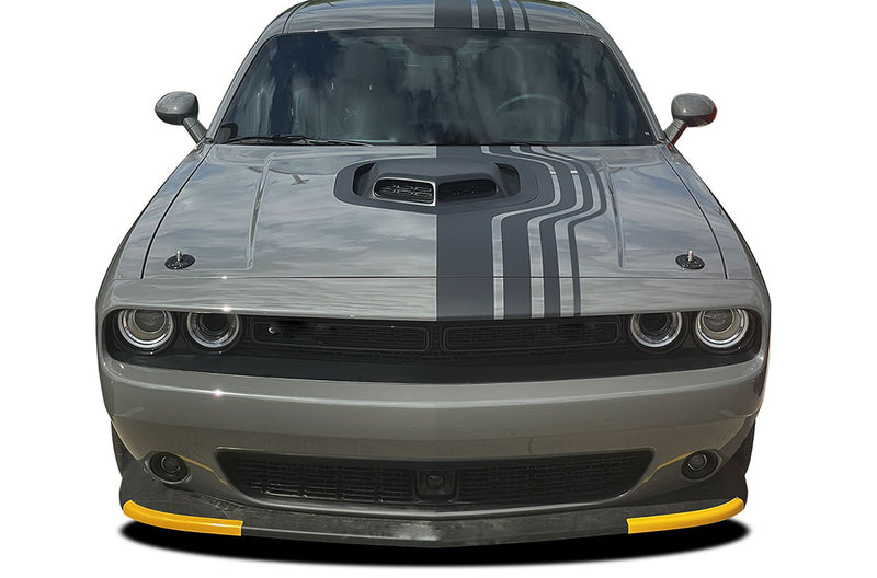 Shaker stripes decals for Dodge Challenger 2015-2023