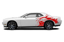Wild sea side graphics decals for Dodge Challenger