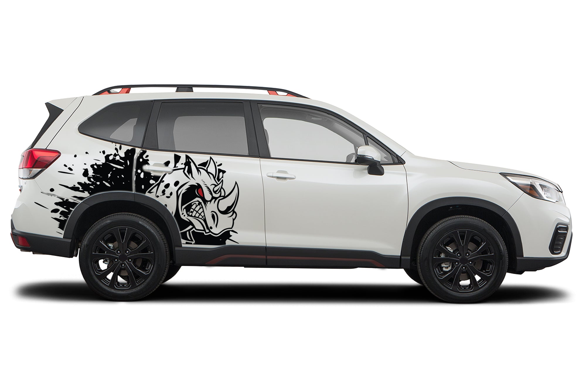 Subaru Forester Rally Sticker Side rhino splash graphics decals for Subaru Forester 2019-2024