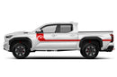 Side line mountain stripes graphics decals for Toyota Tacoma