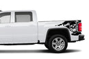 Skull side bed side graphics decals for GMC Sierra 2014-2018