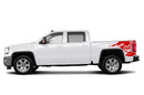 Skull side bed side graphics decals for GMC Sierra 2014-2018