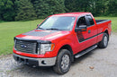 Solid color hood and tailgate decals graphics compatible with Ford F150 2009-2014