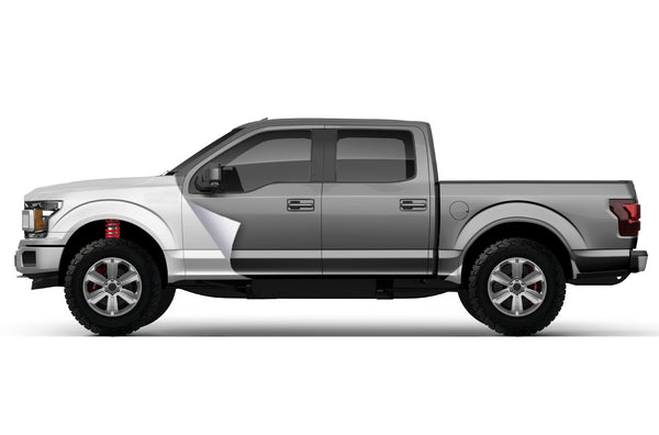 Super Gloss Cement Gray vinyl wrap for Ford F150