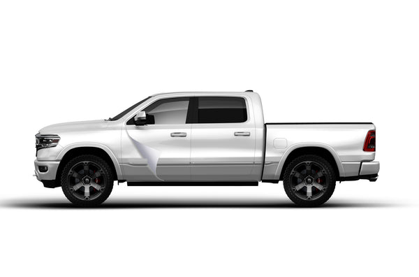 Super Gloss White vinyl wrap for Dodge Ram