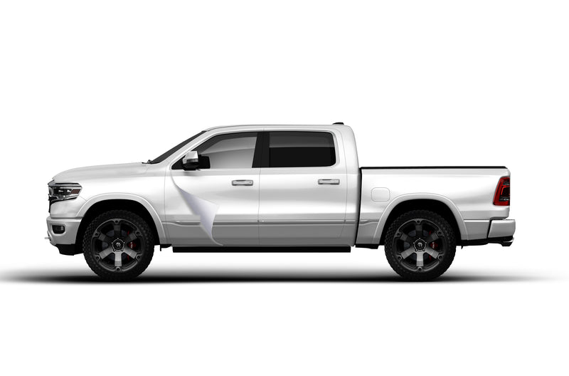 Super Gloss White vinyl wrap for Dodge Ram