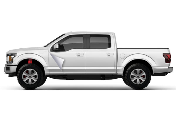 Super Gloss White vinyl wrap for Ford F150