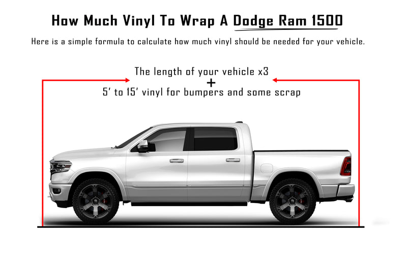 Super Gloss Dark Blue vinyl wrap for Dodge Ram